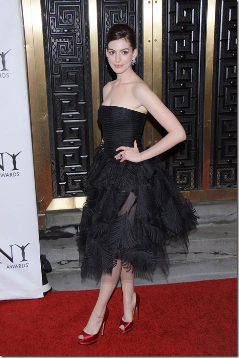#3129521 Anne Hathaway attends the 63rd Annual Tony Awards at Radio City Music Hall on June 7, 2009 in New York City.<br /><br /><br />  Fame Pictures, Inc - Santa Monica, CA, USA - +1 (310) 395-0500